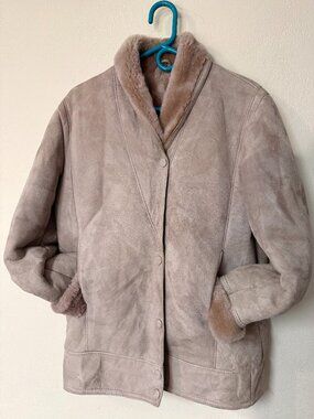 Pure Sheep Shearling Jacket as New